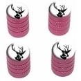 thumbnail image 1 of Deer Head Buck Deer Hunting Tire Rim Wheel Aluminum Valve Stem Caps, Multiple Colors, 1 of 1