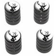 thumbnail image 1 of Deer Head Buck Deer Hunting Tire Rim Wheel Aluminum Valve Stem Caps, Multiple Colors, 1 of 1