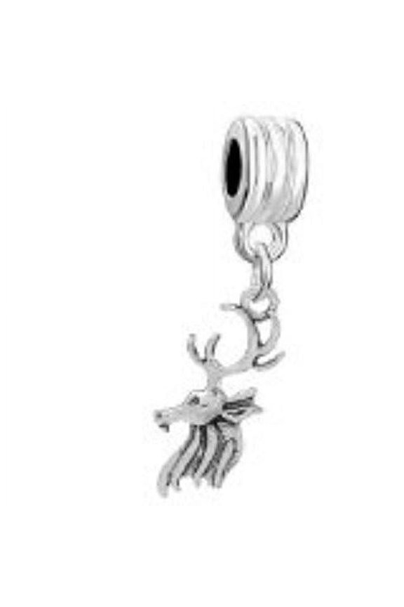 Deer Head Charm Bead