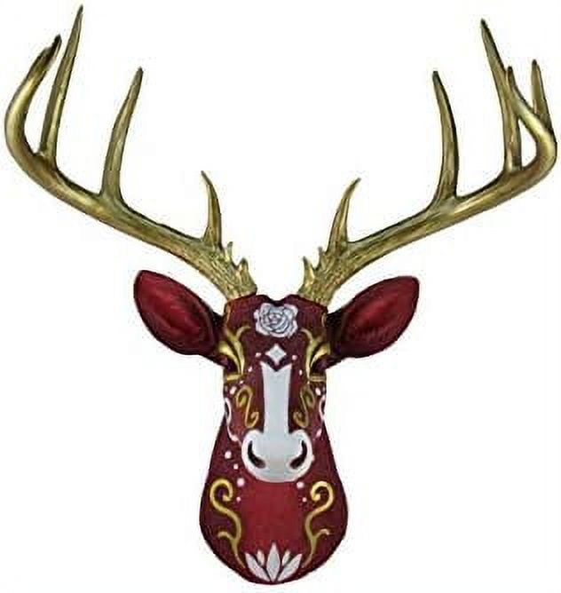 Deer Head Faux Taxidermy Wall Sculpture Deer Head Wall Decor Cabin