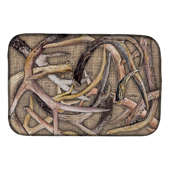 Deer Horns Dish Drying Mat
