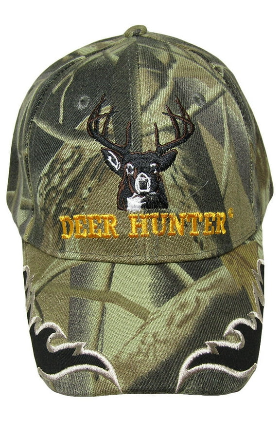 Deer Hunter Camouflage Camo Bill Embroidered REDNECK HUNTING Cap Hat