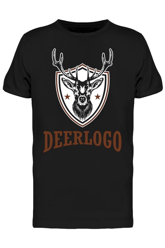 Deer Hunter Logo T-Shirt Men -Image by Shutterstock, Male Medium