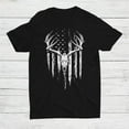 Deer Hunting American Flag Bowhunting Whitetail Bow Hunter Shirt Gift