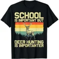thumbnail image 1 of Deer Hunting Art For Kids Boys Wildlife Hunter Deer Hunting Unisex T-Shirt, up to Size 5XL, 1 of 2