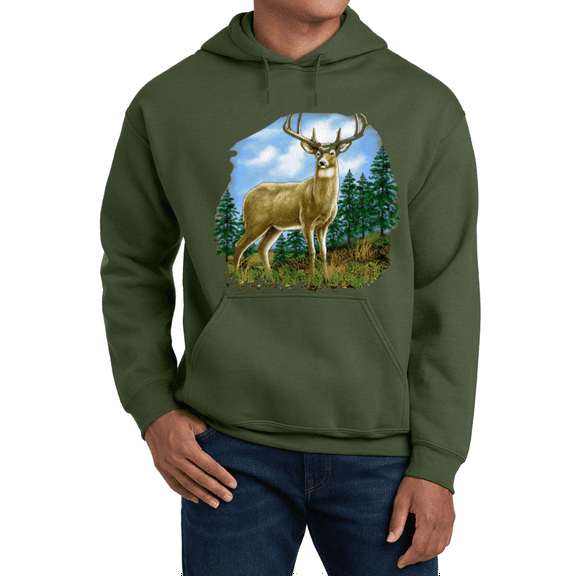 Deer Hunting Clothes Big Buck Gear Hoodie Sweatshirt Clothing Accessories Gifts Mens