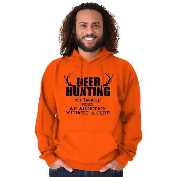 Deer Hunting Definition Antlers Hoodie Sweatshirt Women Men Brisco Brands X