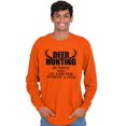 thumbnail image 1 of Deer Hunting Definition Antlers Long Sleeve TShirt Men Women Brisco Brands X, 1 of 6