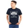thumbnail image 1 of Deer Hunting Definition Antlers Men's Graphic T Shirt Tees Brisco Brands L, 1 of 4