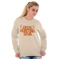 thumbnail image 1 of Deer Hunting Diva Antler Season Women Crewneck Sweatshirt Brisco Brands L, 1 of 5