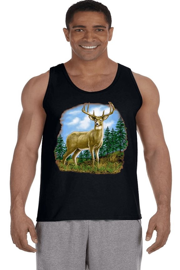 Deer Hunting Gear Tank Top Mens T-shirt Clothing Apparel Muscle Tee