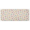 thumbnail image 1 of Deer Kitchen Mat, Animals with Antlers Wildlife Pattern Inspired Colorful Creature Silhouettes, Plush Decorative Kitchen Mat with Non Slip Backing, 47" X 19", Multicolor, by Ambesonne, 1 of 1