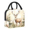 Deer Lightweight Large Capacity Tote Lunch Bag for Men and Women Work
