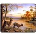 thumbnail image 1 of Deer Mouse Pad,Gaming Non-Slip Rubber Base Mouse Pads Hunting Mouse Pad for Computers Laptop Office, 9.5"x7.9"x0.12" Inch(240mm x 200mm x 3mm), 1 of 6