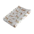 thumbnail image 1 of Deer Mushroom Forest Baby Changing Pad Covers for Boy Girl 32''x 16'' Woodland Animals Flowers Leaves Fitted Changing Pad Sheets Soft Breathable Nursery Baby Diaper Changing Table Mats, 1 of 6