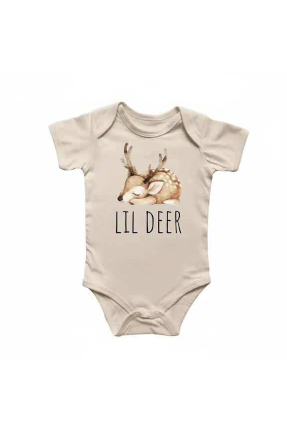 Deer Newborn Baby Bodysuit