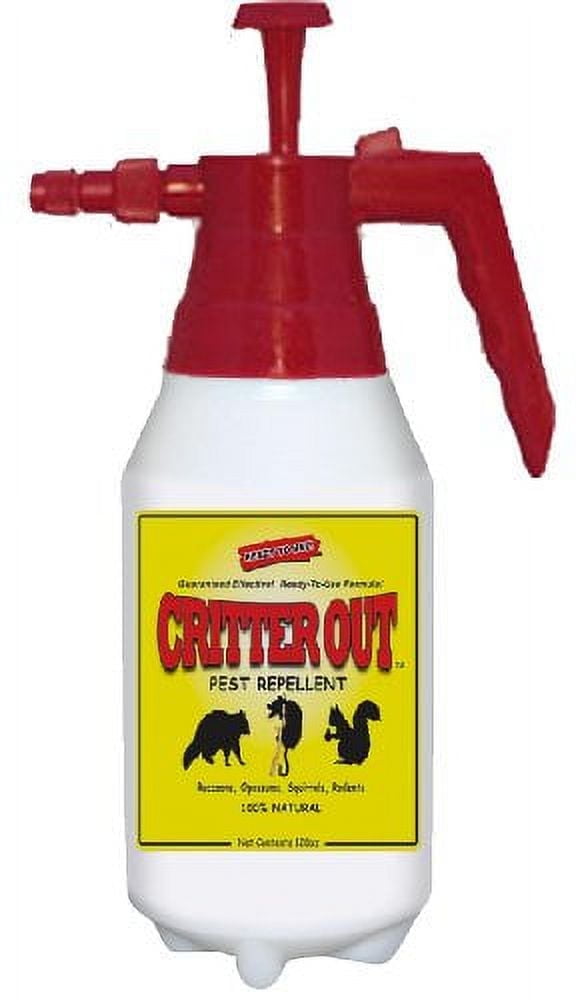 Mouse, Rat and Rodent Repellent: Critter Out 48oz Ready-To-Use
