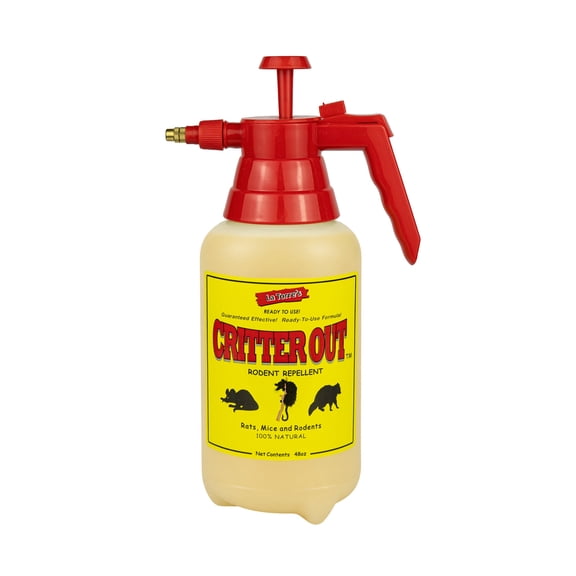 Mouse, Rat and Rodent Repellent: Critter Out 48oz Ready-To-Use