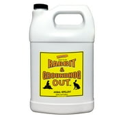 Deer Out Rabbit & Groundhog Repellent, All Natural formula, 1 Gallon Ready-to-Use