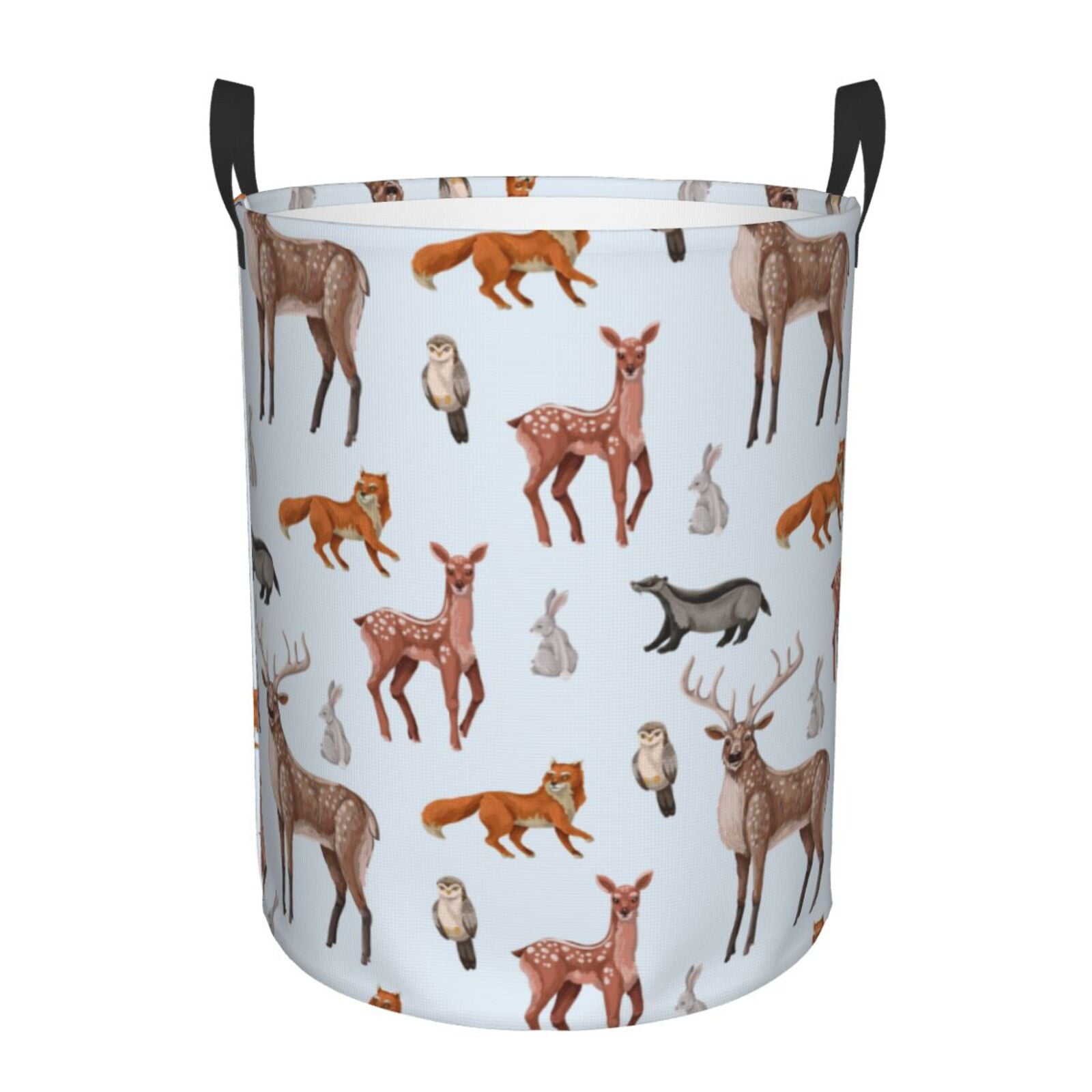 Christmas Barn Owl Laundry Basket NCU0HNH118