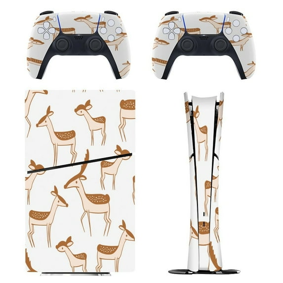 Deer PS5/PS5 Slim Digital Disc Skin Sticker For Console And Controller Skins