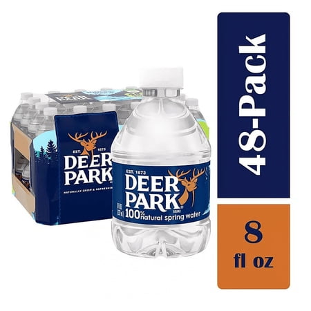 Deer Park 100% Natural Spring Water (8 fl. oz., 48 pk.)