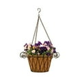 thumbnail image 1 of Deer Park D68 BA131X 17 In. Metal Flower Basket With Coco Liner, 1 of 3