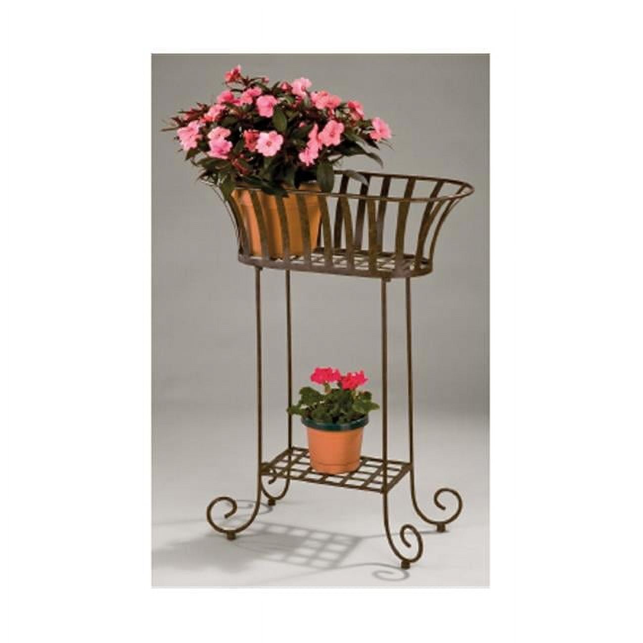 Deer Park D68 PL203X Solera Metal Oval Planter