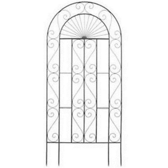 Deer Park Ironworks Sunset Steel Garden Trellis