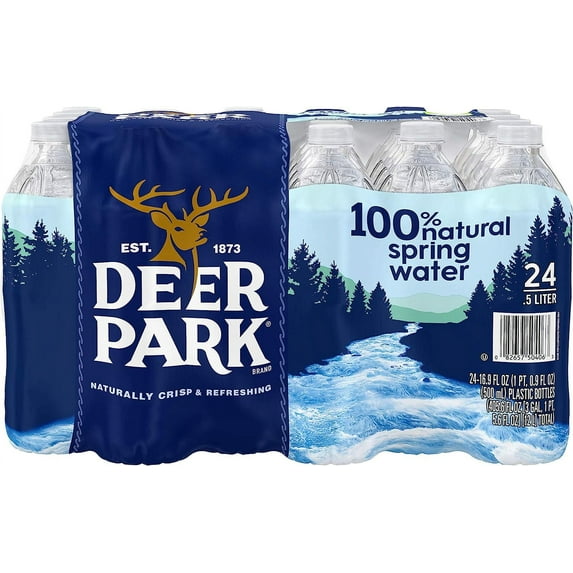 Deer Park Natural Spring Water, 16.9 Oz, 24 Count