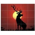 thumbnail image 1 of Deer Photo Ceramic Tile Mural Kitchen Backsplash Bathroom Shower, 404656-S54, 1 of 3