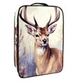 thumbnail image 1 of Deer Polyester Shoe Box Storage Container - 23x31cm/9x12in - Closet Organizer for Shoes, 1 of 7