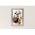 thumbnail image 1 of Deer Print, Forest Animal Wall Art Home Decor #2181, Unframed Canvas Size 12x18, 1 of 4