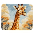 thumbnail image 1 of Deer Printed Square Desk Mat Mousepad, 8.3x9.8 Inch, Non-Slip Rubber Bottom, Suitable for Office and Gaming, 1 of 6