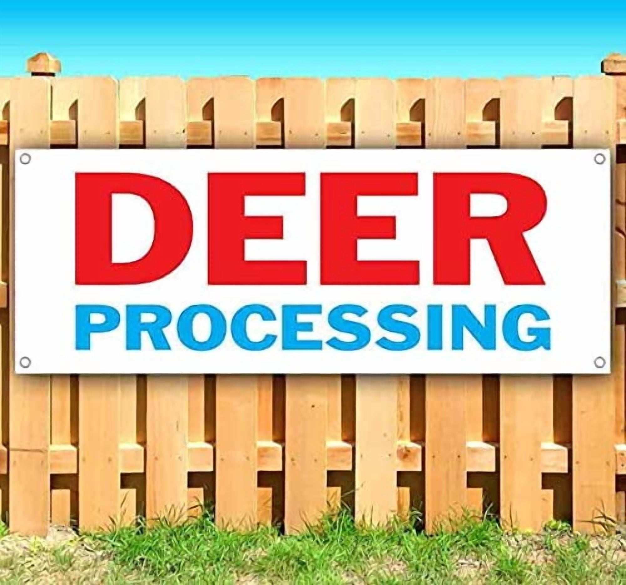 Deer Processing Banner - Walmart.com