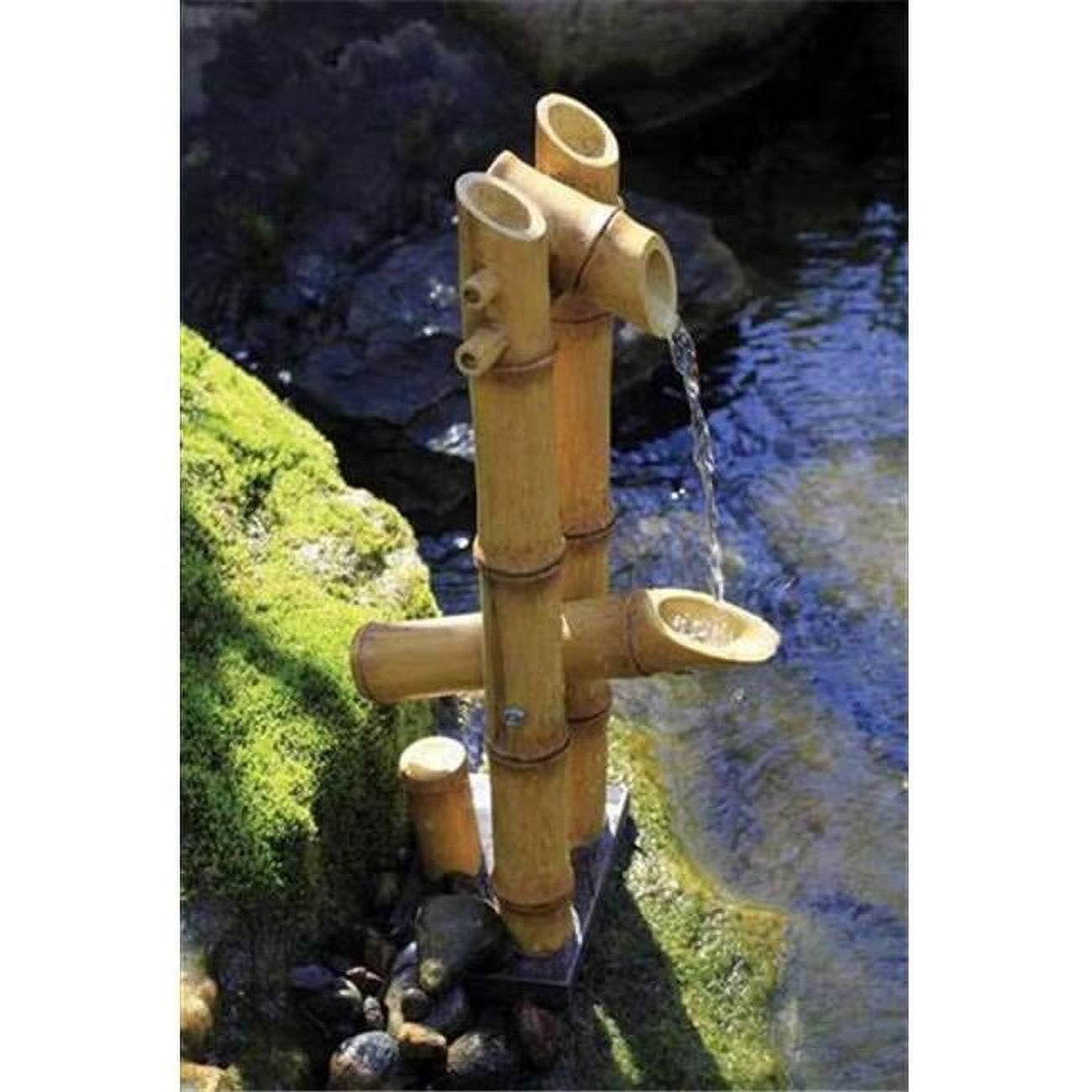 Deer Scarer Bamboo Fountain with pump