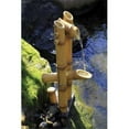 thumbnail image 1 of Deer Scarer Bamboo Fountain with pump, 1 of 1