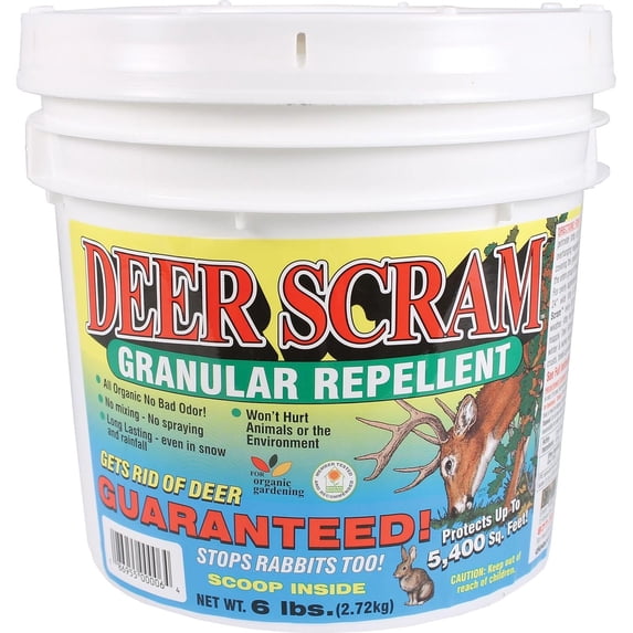Yongsheng, Deer Scram Granular Deer and Rabbit Repellent, 6 lbs ...