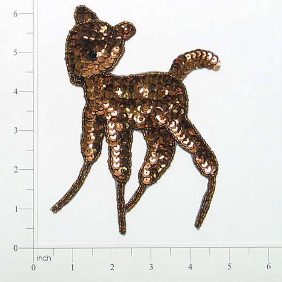 Deer Sequin Applique/Patch