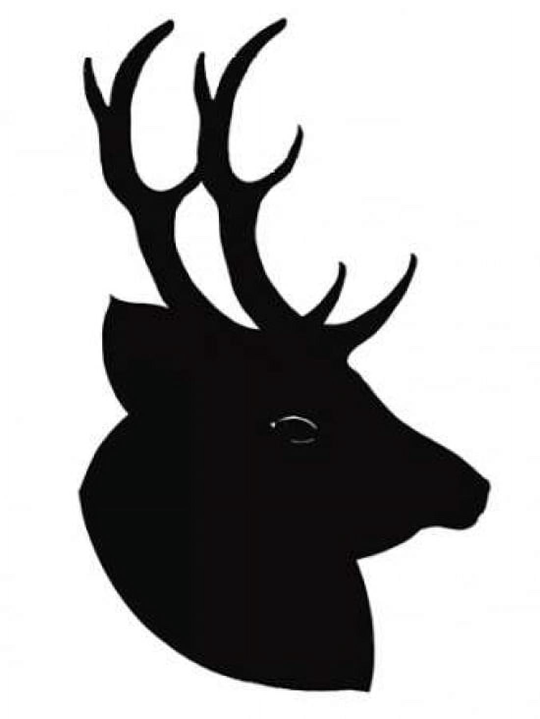 Deer Silhouette Canvas Art - Sarah Ogren (22 x 28)