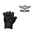 thumbnail image 1 of Deer Skin Leather Fingerless Riding Gloves - Medium, 1 of 1