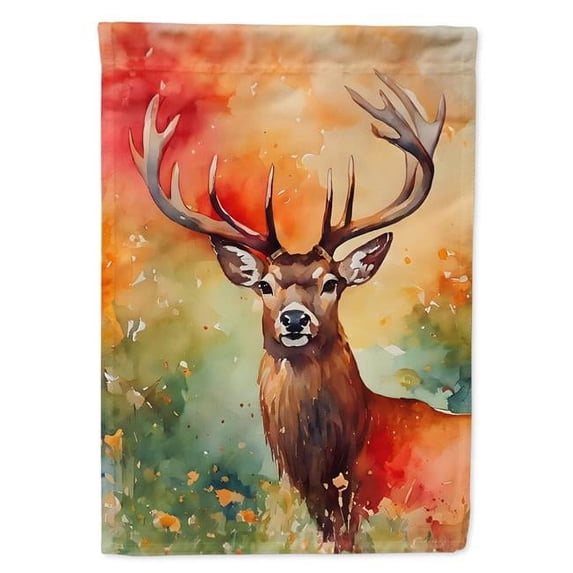 Deer Stag Garden Flag 11.25 in x 15.5 in
