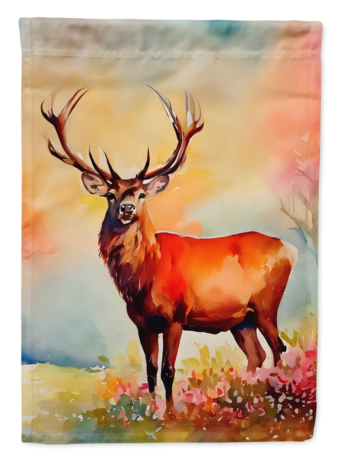 Deer Stag House Flag 28 in x 40 in