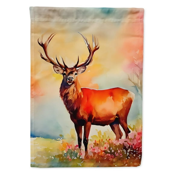 Deer Stag House Flag 28 in x 40 in