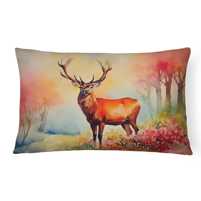 Deer sales shaped pillow