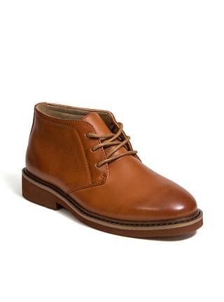 Boys leather store chukka boots
