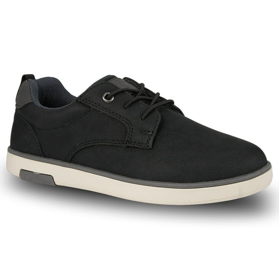 Deer Stags Boys' Conrad Jr Bungee Lace Dress Oxford-  Black-  1.5 Little Kid Medium