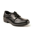 thumbnail image 1 of Deer Stags Boys' Sharp Lace-Up Dress Comfort Oxford - Black-6 Big Kid Wide, 1 of 6