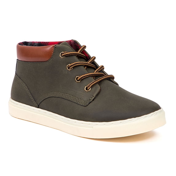 Deer Stags Boys' Warren Jr. Casual Boot - Olive - 6 Big Kid Medium