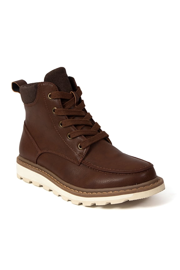 Julian Jr Boys Tall Boot - Brown - 13 Little Kid Medium